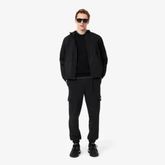 Fleece-cargobukser for menn