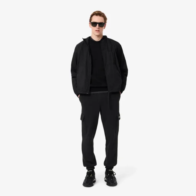 Fleece-cargobukser for menn