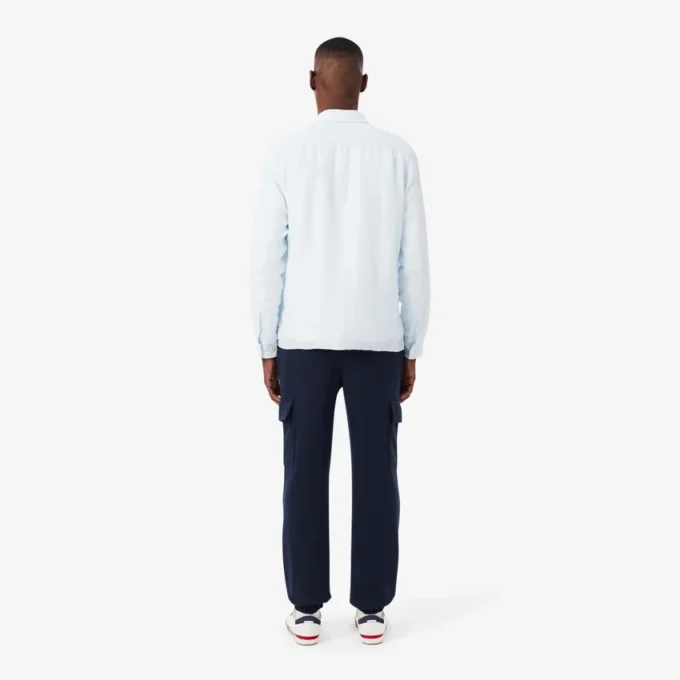 Fleece-cargobukser for menn