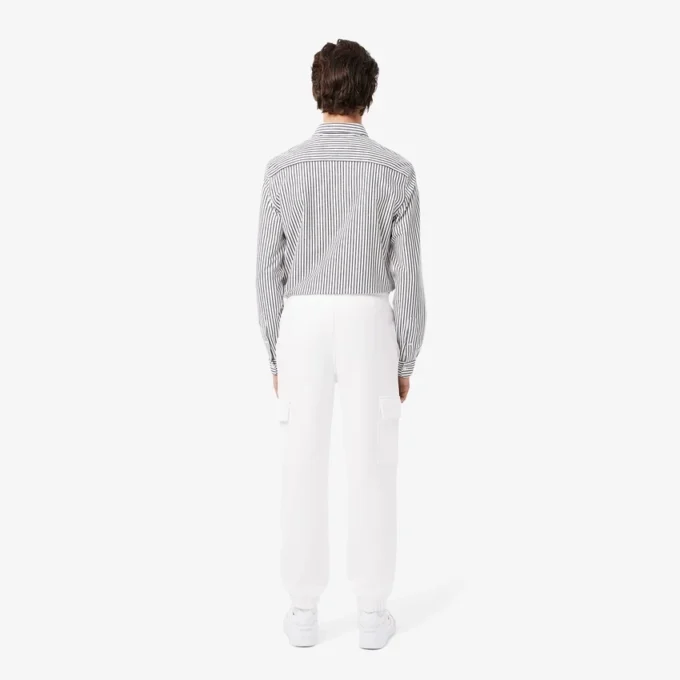 Fleece-cargobukser for menn