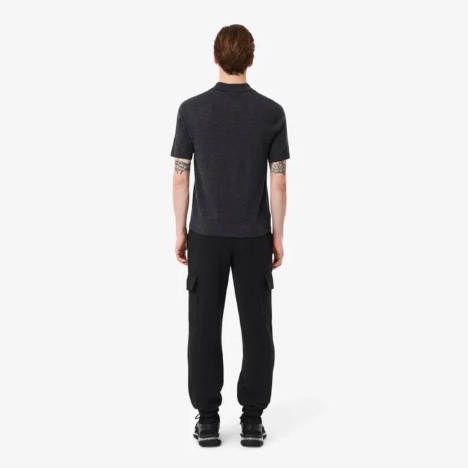 Fleece-cargobukser for menn