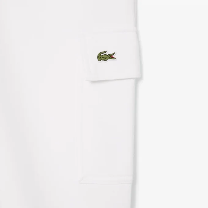 Fleece-cargobukser for menn