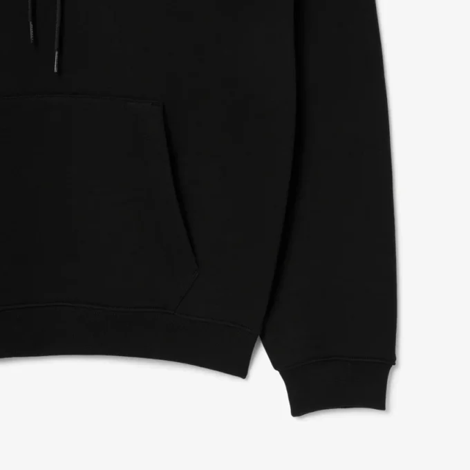 Fleece-hettegenser med flere trykk for menn