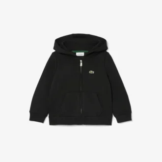 Fleece-hettegenser med glidelås for barn
