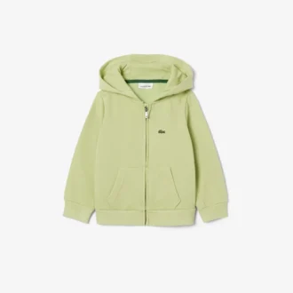 Fleece-hettegenser med glidelås for barn