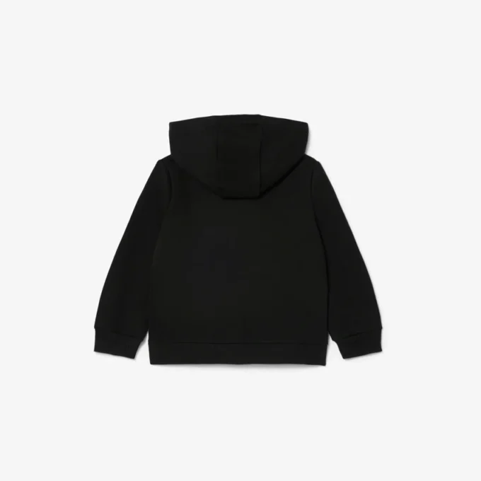 Fleece-hettegenser med glidelås for barn