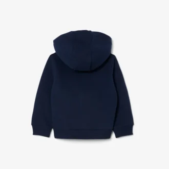 Fleece-hettegenser med glidelås for barn