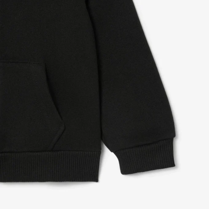 Fleece-hettegenser med glidelås for barn