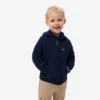 Fleece-hettegenser med glidelås for barn