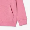 Fleece-hettegenser med glidelås for barn
