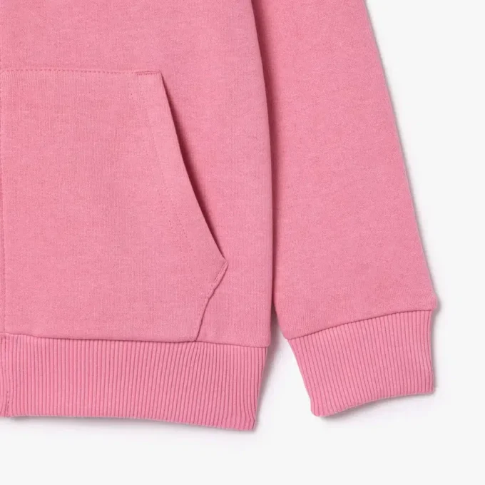 Fleece-hettegenser med glidelås for barn