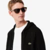Fleece-hettegenser med glidelås for menn