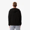 Fleece-hettegenser med glidelås for menn