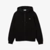 Fleece-hettegenser med glidelås for menn