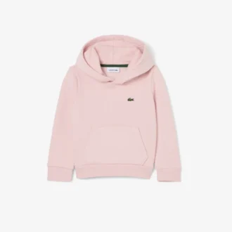 Fleece-hettegenser med kengurulomme for barn