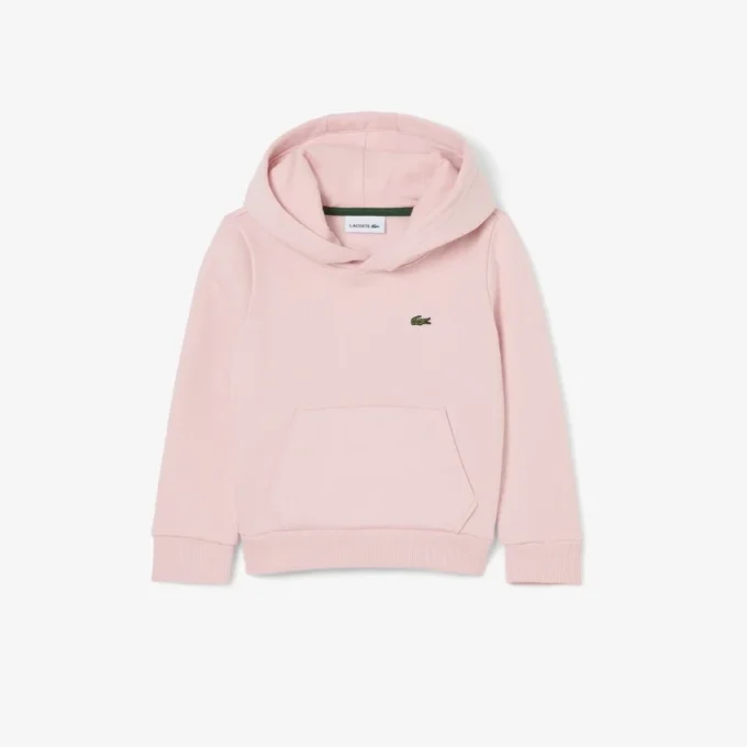 Fleece-hettegenser med kengurulomme for barn