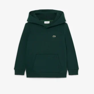 Fleece-hettegenser med kengurulomme for barn