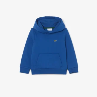 Fleece-hettegenser med kengurulomme for barn