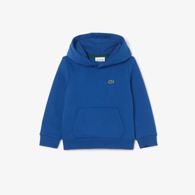 Fleece-hettegenser med kengurulomme for barn