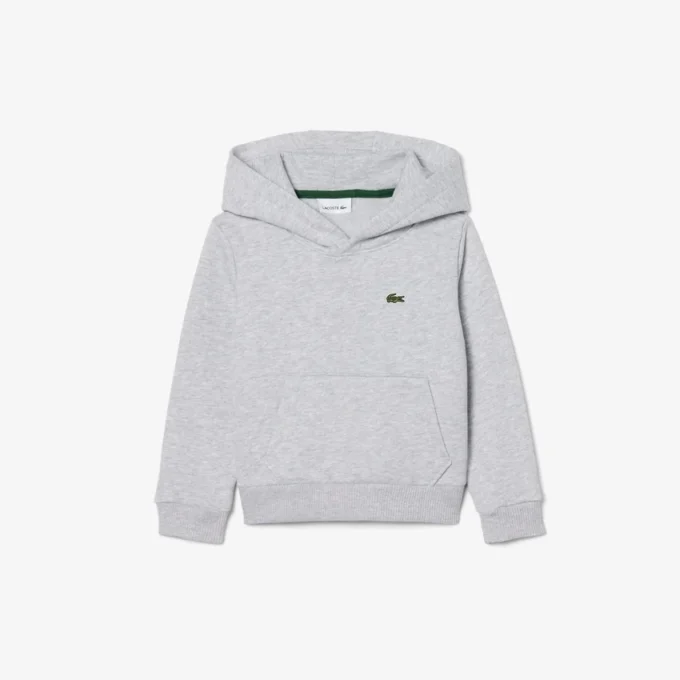 Fleece-hettegenser med kengurulomme for barn