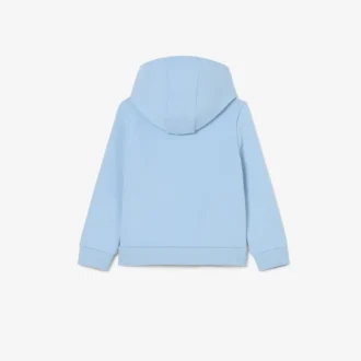 Fleece-hettegenser med kengurulomme for barn