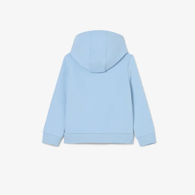 Fleece-hettegenser med kengurulomme for barn