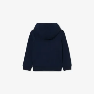 Fleece-hettegenser med kengurulomme for barn