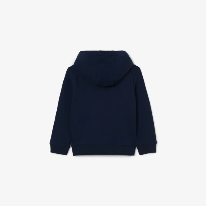 Fleece-hettegenser med kengurulomme for barn