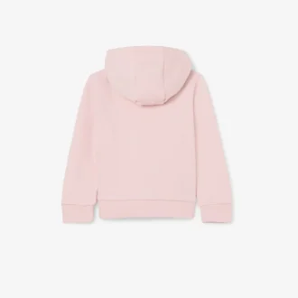 Fleece-hettegenser med kengurulomme for barn