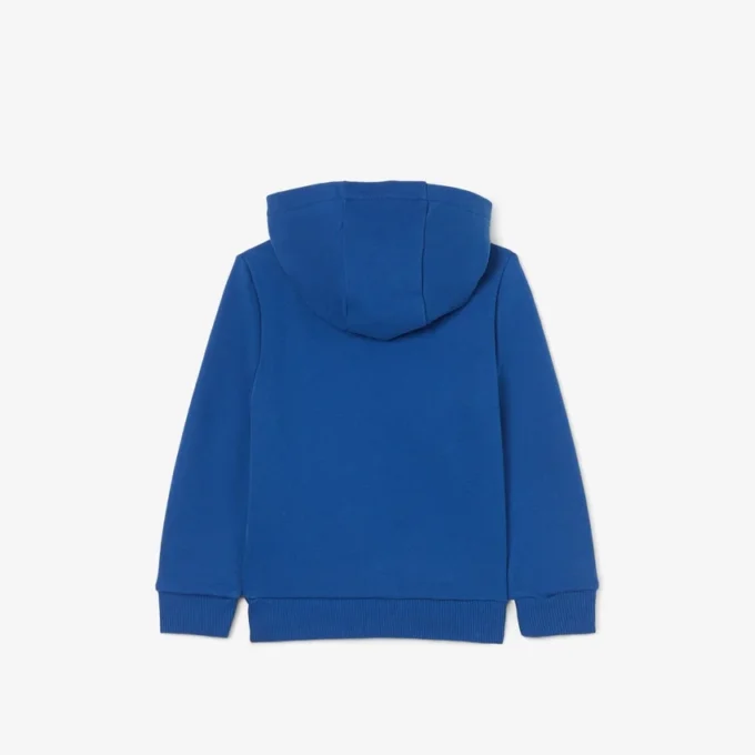 Fleece-hettegenser med kengurulomme for barn