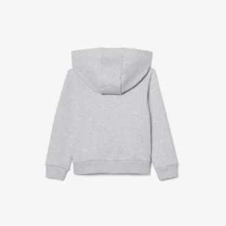 Fleece-hettegenser med kengurulomme for barn