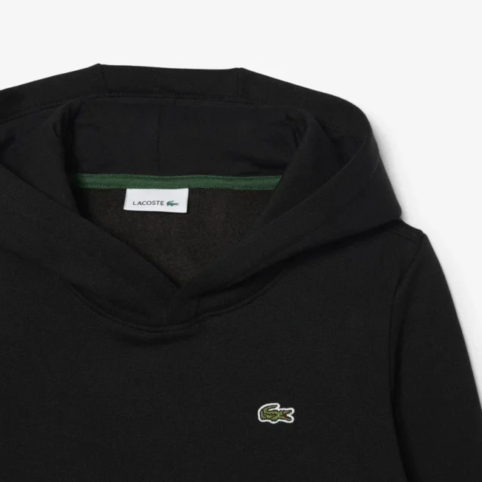 Fleece-hettegenser med kengurulomme for barn