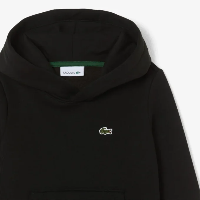Fleece-hettegenser med kengurulomme for barn