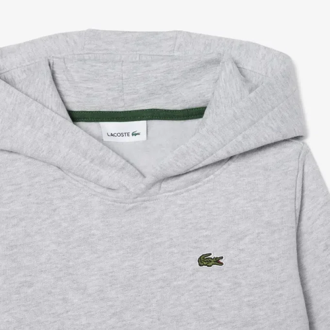 Fleece-hettegenser med kengurulomme for barn