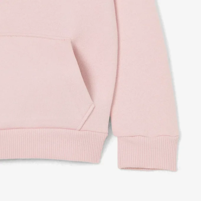 Fleece-hettegenser med kengurulomme for barn