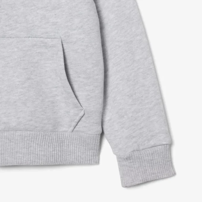Fleece-hettegenser med kengurulomme for barn