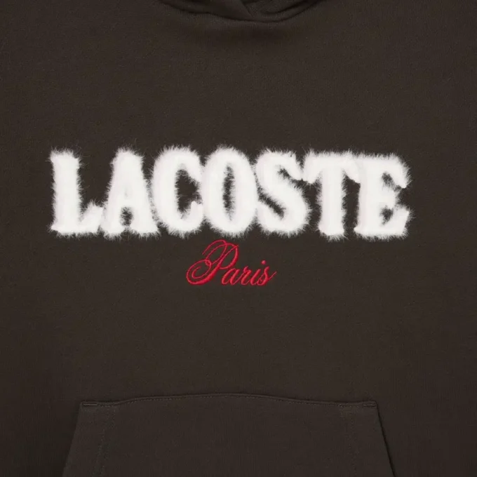 Fleece-hettegenser med logo for kvinner
