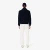 Fleece-joggebukse med logo for menn