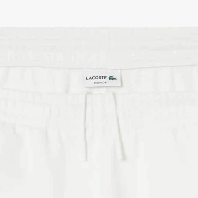 Fleece-joggebukse med logo for menn