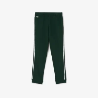 Fleece-joggebukse med striper for gutter