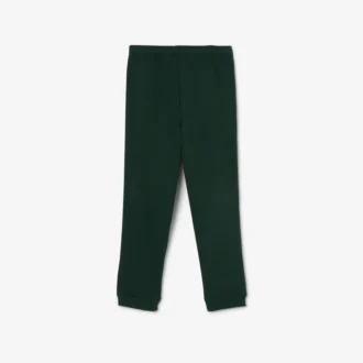 Fleece-joggebukse med striper for gutter