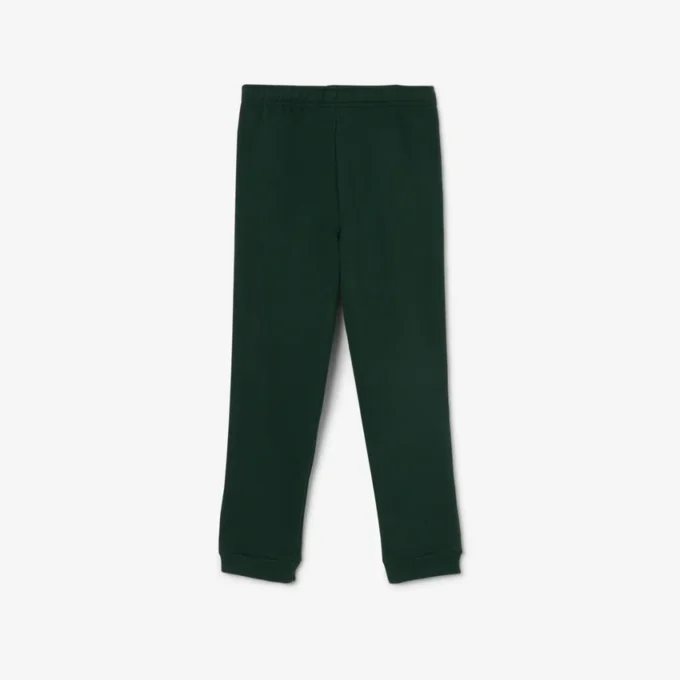 Fleece-joggebukse med striper for gutter