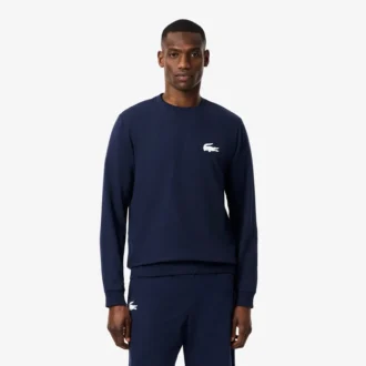 Fleece-loungehoodie for menn