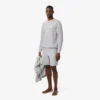 Fleece-loungehoodie for menn