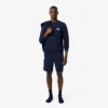 Fleece-loungehoodie for menn