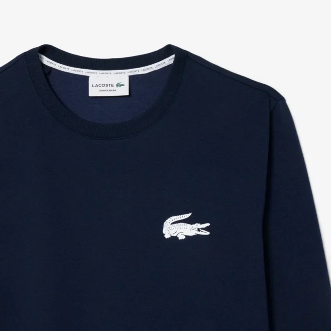Fleece-loungehoodie for menn