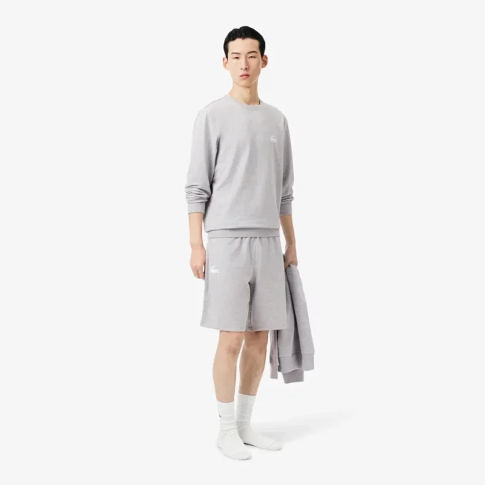 Fleece-pyjamasbukser for menn med rett passform