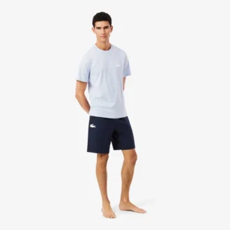 Fleece-pyjamasbukser for menn med rett passform