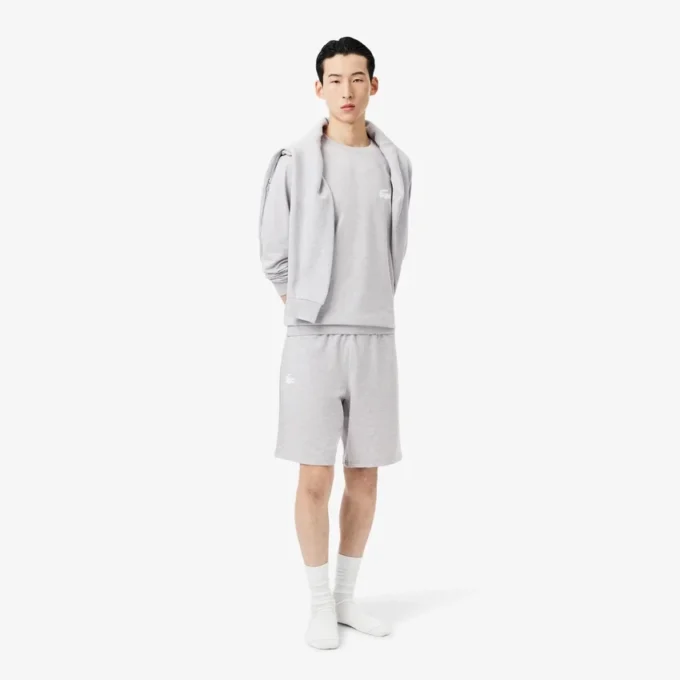 Fleece-pyjamasbukser for menn med rett passform