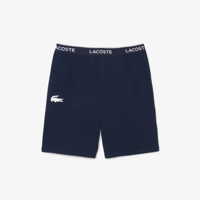 Fleece-pyjamasbukser for menn med rett passform